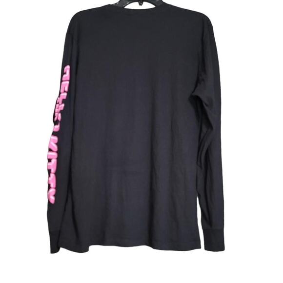 Sanrio Hello Kitty Women's Black Long Sleeve T-shirt Size M - Picture 2 of 6